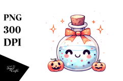 Cute ELIXIR Retro Halloween PNG Product Image 1