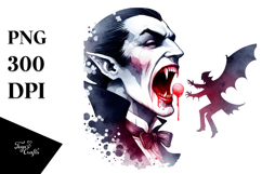 Halloween Vampire's Bite PNG Product Image 1