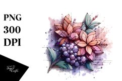 Lilac Stained Clipart Product Image 1