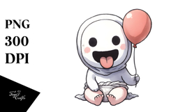 Funny Phantom Design PNG Product Image 1