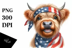 Enthusiastic Houswife Bandana | Clipart Product Image 3