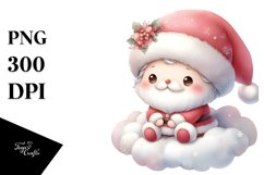 Charming Winter Santa PNG Product Image 3