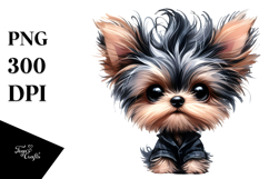 Expressive Baby Yorkipoo PNG Product Image 1
