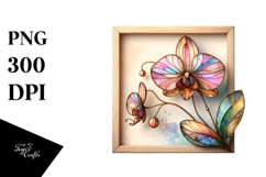 Wooden Orchid PNG Product Image 1