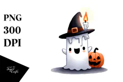 Simple Funny Halloween Clipart PNG Product Image 1