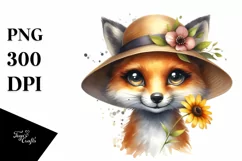 Caricature-like Flower Clipart Product Image 3