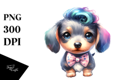 Expressive Baby Dachshund PNG Product Image 1