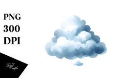 Simple Cloud PNG Product Image 1