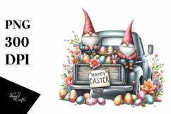 Easter Bunny Clipart |T-shirt, Mug PNG Product Image 8