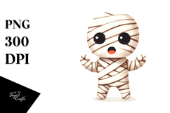 Simple Funny Halloween Clipart PNG Product Image 1