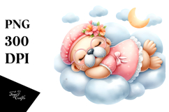 Cute Baby Walrus Sleeping PNG Product Image 1