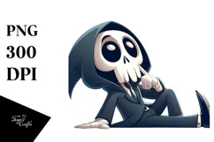 Goofy Reaper in Suit, Transparent PNG Product Image 1
