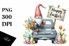 Easter Bunny Clipart |T-shirt, Mug PNG Product Image 8