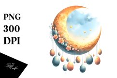 Half Moon with Eggs PNG Product Image 1