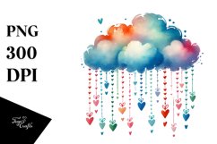 Digital Painting of Adorned Cloud Product Image 1