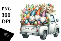 Easter Bunny Clipart |T-shirt, Mug PNG Product Image 1