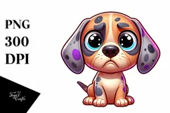 Colorful Funny Baby Great Dane Cartoon | Sublimation | Product Image 3