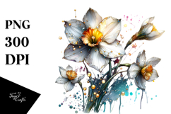 Artistic Narcissus, Transparent PNG Product Image 1