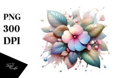 Impatiens Material, Glossy | Clipart Product Image 3