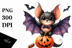 Funny Halloween Bat, High-Res PNG Product Image 1