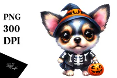 Expressive Baby Chihuahua, PNG Product Image 1
