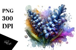 Shiny -like Hyacinth | Clipart Product Image 3