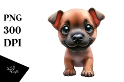 Expressive Malinois Portrait, Transparent PNG Product Image 1