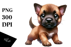 Expressive Baby Malinois, High-Res PNG Product Image 1