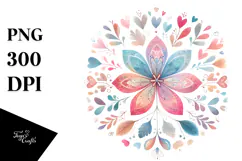 Sweet Heart Flower PNG Product Image 1