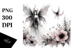 Washed Watercolor Gothic Fairy Product Image 3