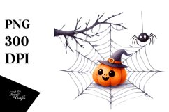 Funny Halloween Cobweb Clipart, High-Res PNG Product Image 3