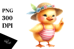 Cute Baby Duck PNG Product Image 1