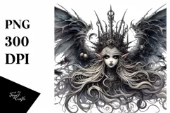 Detailed Gothic Fairy PNG Product Image 3