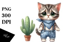 Funny Baby Cat Clipart Product Image 1