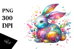 Bunny Made of , Transparent PNG Product Image 1