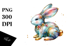 Colorful Bunny with Diamonds Product Image 1