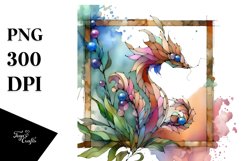 Glossy Stained Snapdragon PNG Product Image 1