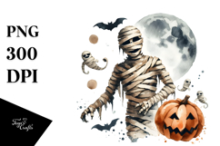 MUMMY&#039;S Retro Halloween PNG Product Image 1