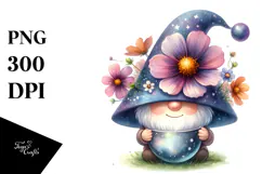 Lovely Cosmos GNOME PNG Product Image 1