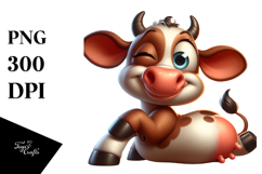 Goofy Baby Calf PNG Product Image 1