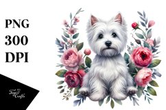 Cute Floral Frame Clipart Product Image 1