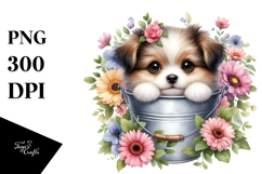 Cute Baby Dog PNG Product Image 1