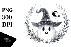 Glitter WITCH Halloween PNG Product Image 1
