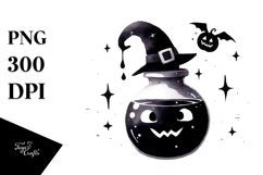 Halloween Dark Potion PNG Product Image 1