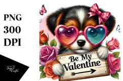 Puppy for Valentine PNG Product Image 1