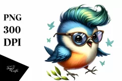 Revolting Funny Baby Bird PNG Product Image 1