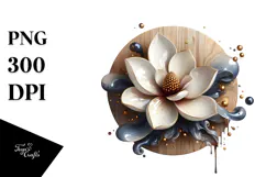 Abstract y Magnolia, Transparent PNG Product Image 1