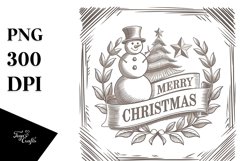 Merry and Bright Chrismas Png Product Image 5