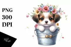 Cute Baby Dog PNG Product Image 1