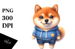 Happy Shiba Inu Clipart Product Image 1